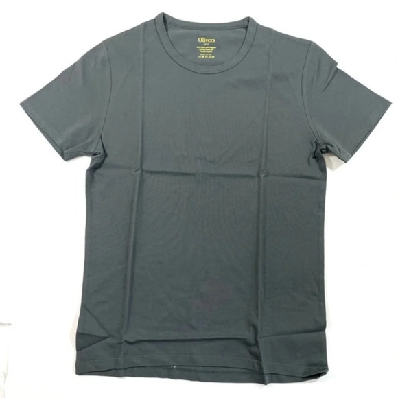 New Olivers Apparel Carbon District Tee Shirt Grey - Picture 1 of 4